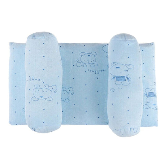 Soft Head Shaping Newborn Pillow for Flat Head Prevention, Breathable & Portable Infant Cushion